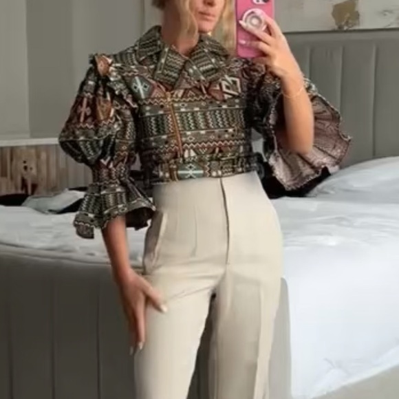 Autumn Adeigbo Cropped Jacket - Picture 5 of 5